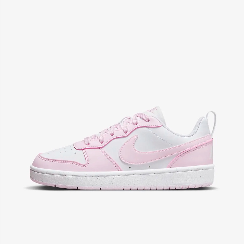 Nike Court Borough Low Recraft in Pink Foam - Size US 8W / 6.5Y (Brand New)